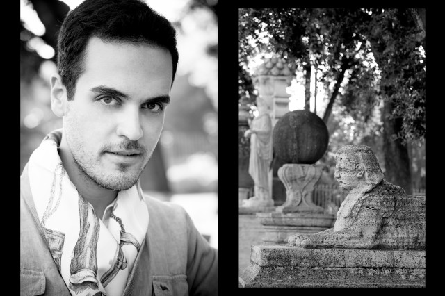 Edoardo Alaimo outfit Villa Borghese Roma8