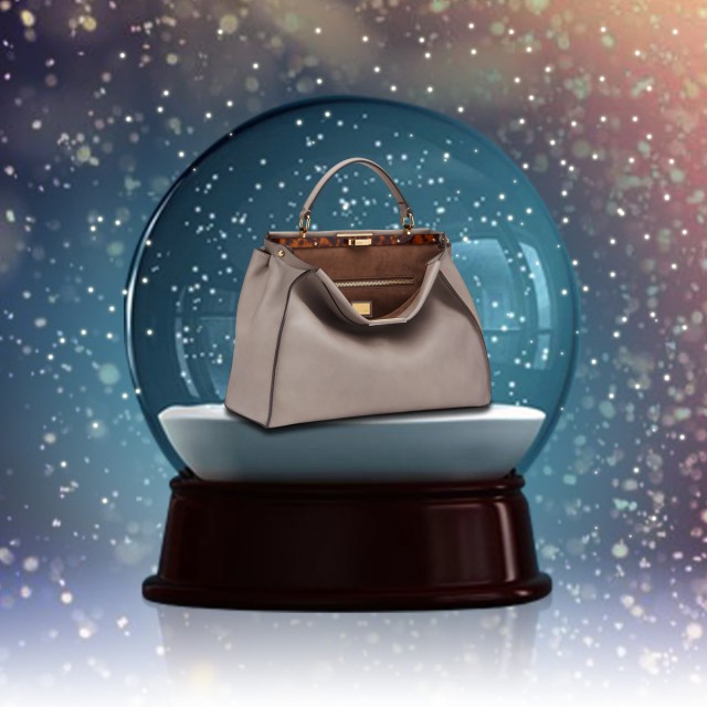 Fendi peekaboo bag Edoardo Alaimo