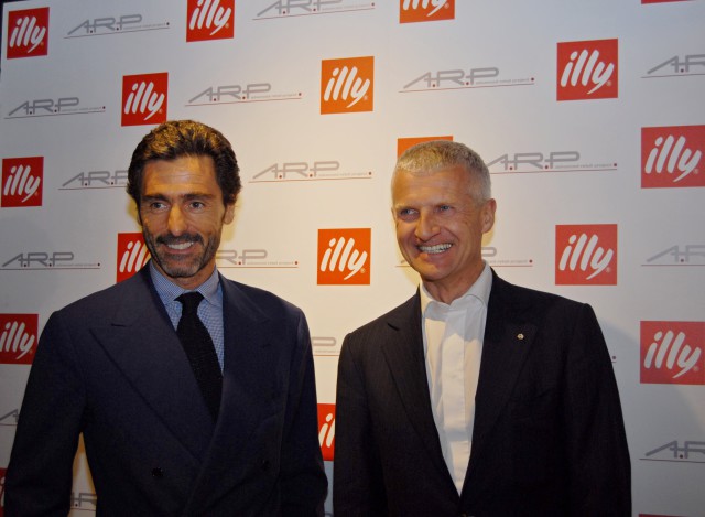 Lorenzo Bassetti con Andrea Illy Edoardo Alaimo