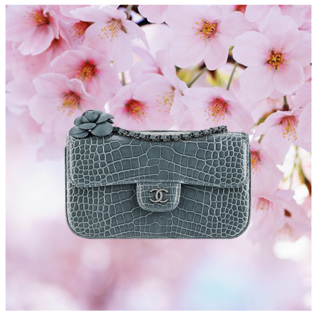 Chanel 2.55 bag in alligator