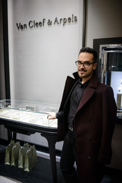 Van Cleef&Arpels apre una nuova boutique a Roma Edoardo Alaimo8