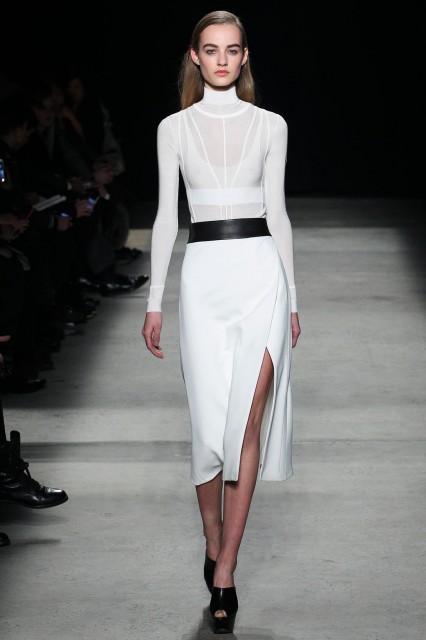 Narciso Rodriguez New York fashion week f/w 2015-2016 Edoardo Alaimo1