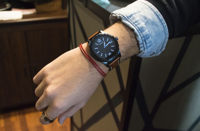Edoardo Alaimo look Fossil watch8