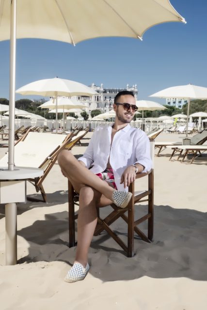 costumi da uomo - Edoardo Alaimo fashion influencer per Zalando2