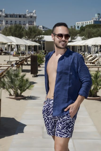 costumi da uomo - Edoardo Alaimo fashion influencer per Zalando6