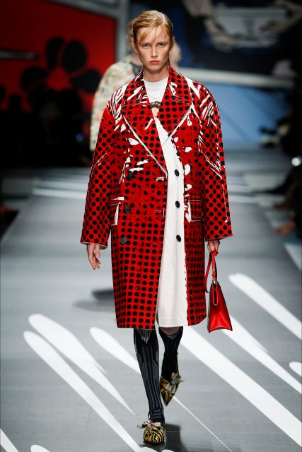Milano Fashion Week P/E 2018 Miuccia Prada Armani Edoardo Alaimo18
