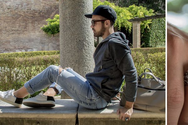 Edoardo Alaimo fashion influencer outfit Roma copertina